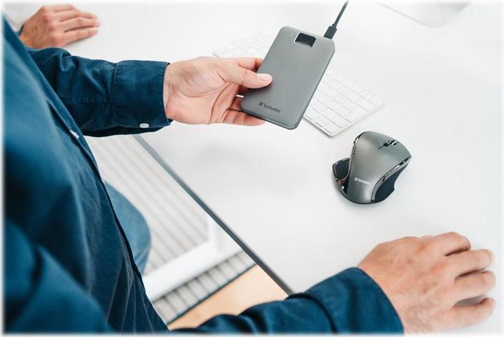 Actual product image Verbatim Fingerprint Secure 1TB USB 3.2 Gen 1 USB-C (1 TB)