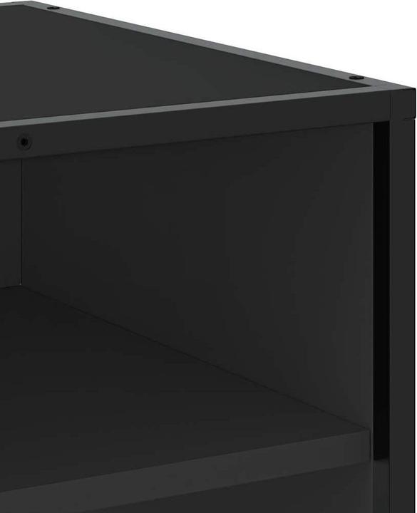 Produktbild VidaXL TV Schrank Lowboard Fernsehschrank Fernsehtisch Holzwerkstoff Metall (61 x 40 x 46 cm)