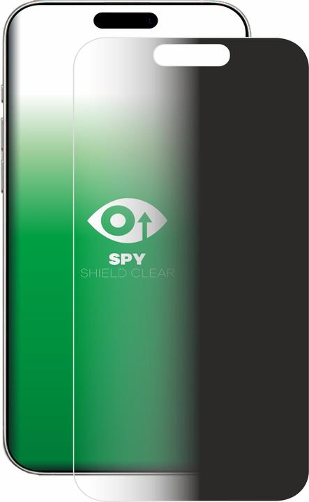 Immagine prodotto upscreen Pellicola privacy antispia Pellicola di protezione dalla luce blu (1 Pezzo/i, Apple iPhone 16)
