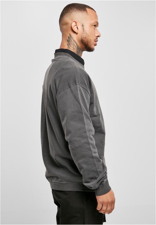 Produktbild Urban Classics Pigment Dyed Crew Neck Sweatshirt Herren (S)