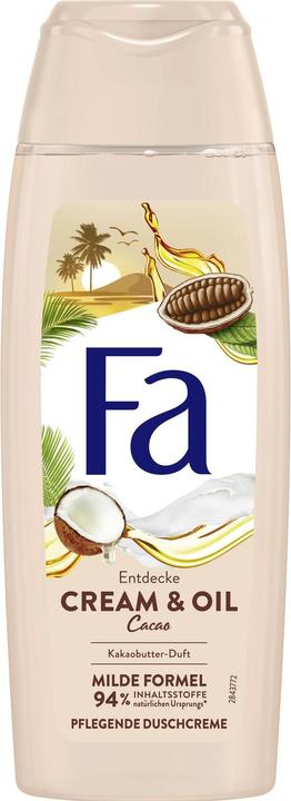 Fa Shower Cream Shower Cream and Oil Cocoa 250 ml (250 ml)
