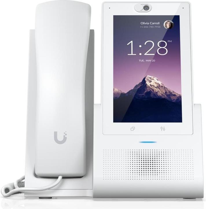 Actual product image Ubiquiti UniFi Phone Touch, VoIP Desktop Smartphone, white