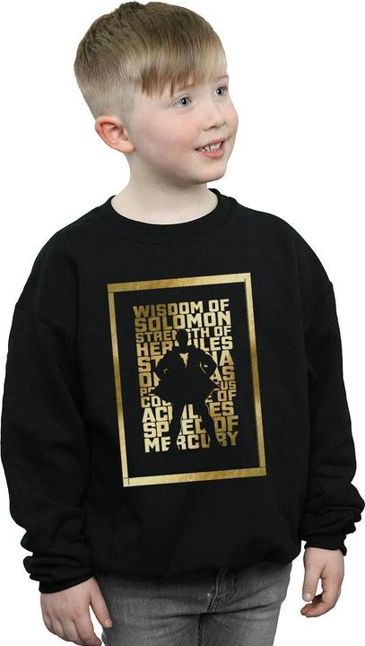 Immagine prodotto Shazam Gold Text Felpa Ragazzi (128)