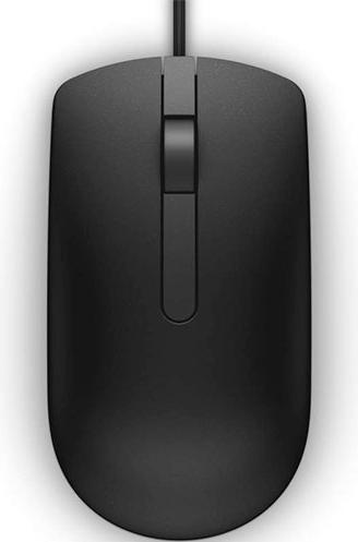 Produktbild Dell Ms116 Mouse Ambidextrous Usb (Kabelgebunden)