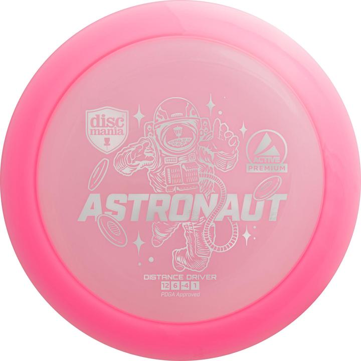 Discmania Discgolf Distanza Driver ASTRONAUT Active Premium Rosa 12/6/-4/1