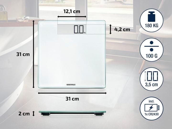 Produktbild Soehnle Style Sense Comfort 100 (180 kg)