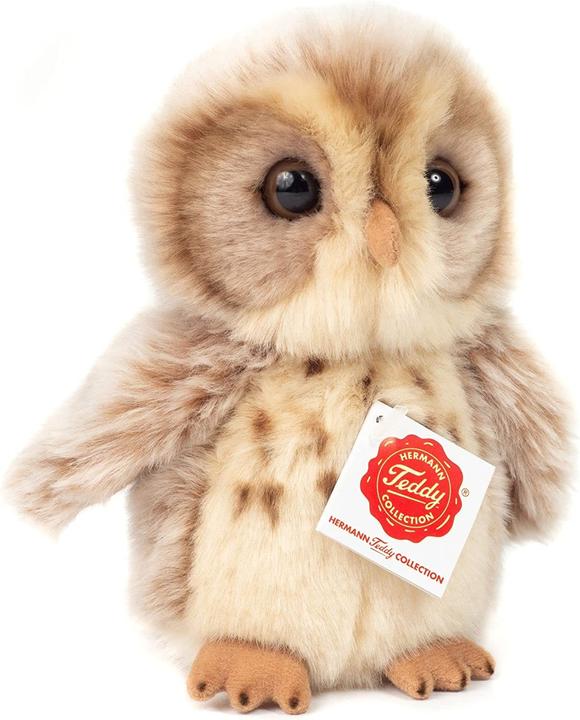 Produktbild Teddy Hermann Eule hellbraun 16cm (16 cm)