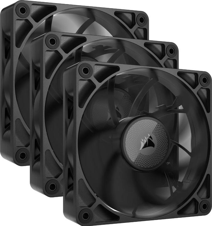Corsair RX MAX Series, iCUE LINK RX120 MAX, 120mm Fan, Triple Fan Kit (120 mm, 3 x)