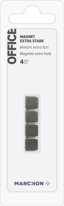 Actual product image Office Steel Magnet Square (4 x)