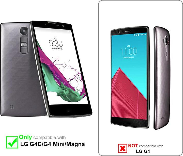Actual product image Cadorabo Case for LG G4C / G4 MINI / MAGNA with belt clip (LG G4 Mini, G4c, LG Magna)