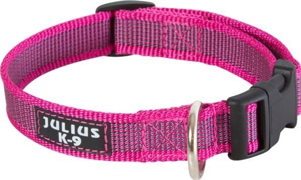 Actual product image Julius-K9 Rubberised dog collar Pink L (L, Dog)