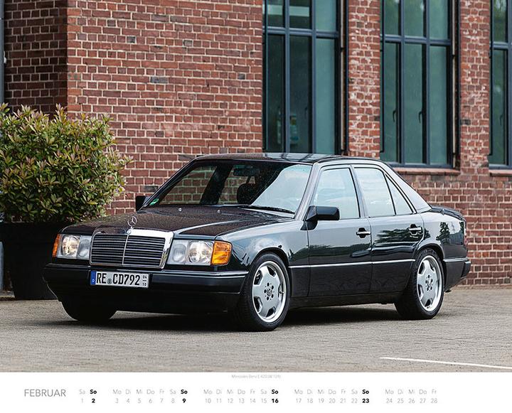 Produktbild Mercedes Benz W 124 Kalender 2025 (Harter Einband, Deutsch)
