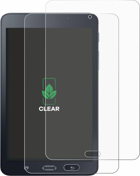 Produktbild ScreenLeaf Schutzfolie nachhaltiger Displayschutz Display Schutz Folie Klar Transparent (2 Stück, Galaxy Tab A6 7.0)