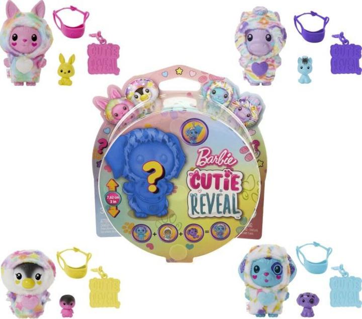 Produktbild Barbie Cutie Reveal Pets Color Dream Series Asst.