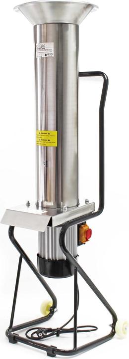 Produktbild Wiltec Obsthäcksler 1100W 1,5PS 2800U/min 1000kg/h Edelstahl Obstmühle Kernobst (EU-Stecker)
