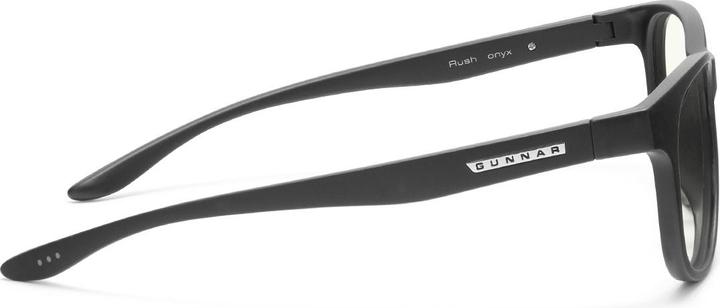 Actual product image Gunnar Gaming Glasses Rush Onyx Clear