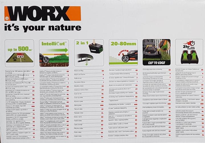 Image du produit Worx WG743E (Fonctionnement sur batterie)