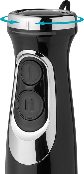 Actual product image Bestron Stainless steel hand blender set