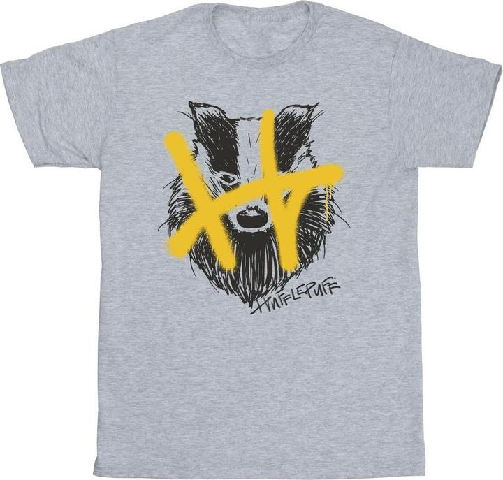 Immagine prodotto Hufflepuff Pop Spray Maglietta Ragazzi (116)
