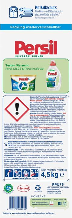 Produktbild Persil WL Universal (75 Waschgänge, Pulver)