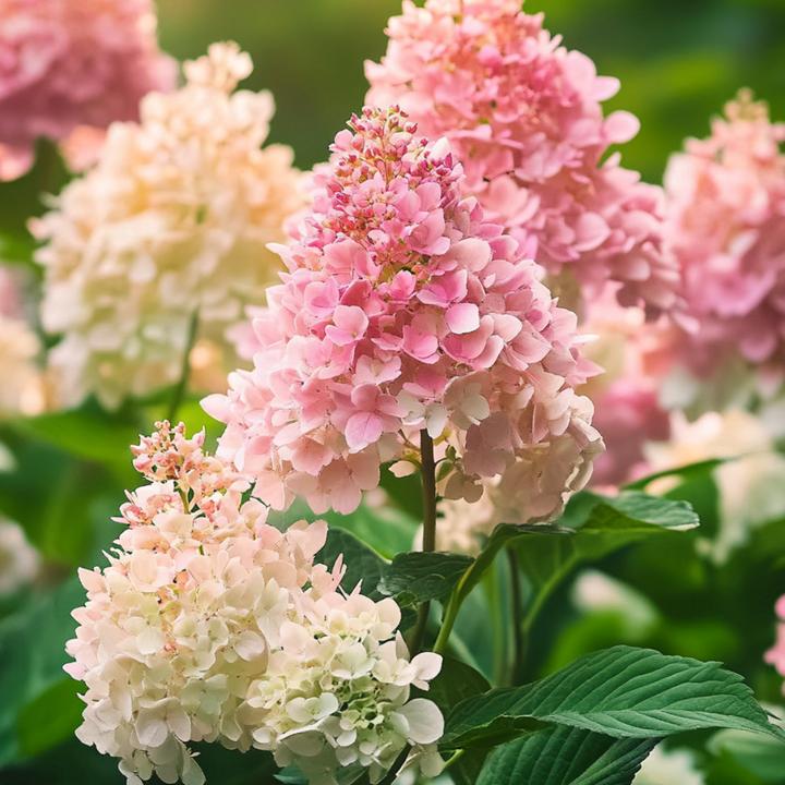 Immagine prodotto Plant in a Box Hydrangea Paniculata 'Pink Lady' - Set di 3 ortensie (25 cm)