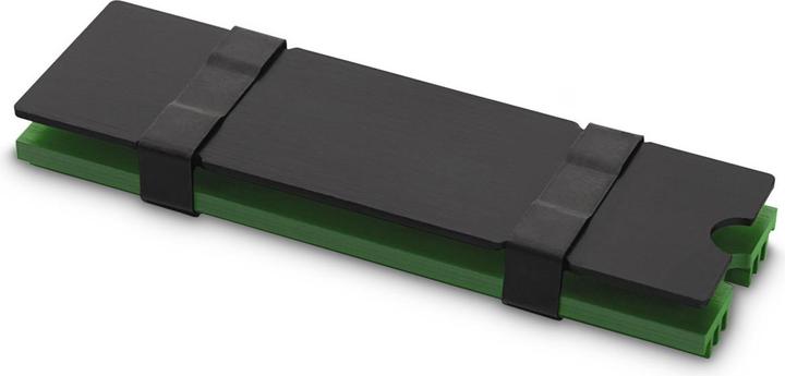 Actual product image EKWB EK-M.2 NVMe Heatsink - green