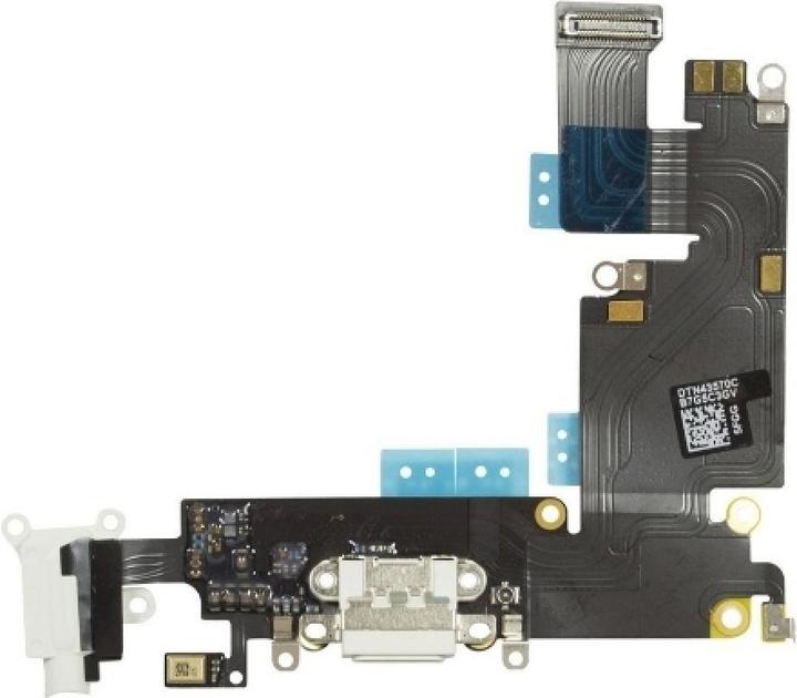 Produktbild Foxconn iPhone 6 Plus Lightning Dock Connector Audio Flex Mikrofon weiss (iPhone 6+)