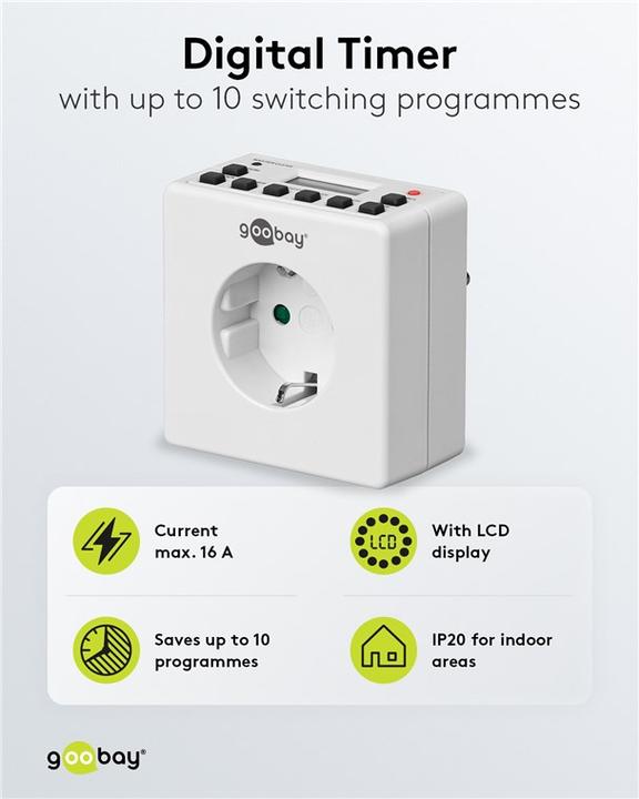 Immagine prodotto Goobay Timer digitale