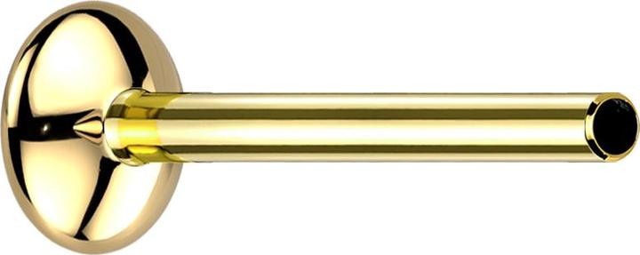 Star Piercing Micro Threadless UFO Labret-Stab vergoldet (Titan G23, ohne Messing)