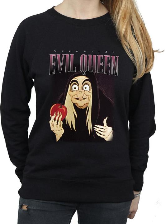 Actual product image Disney Womens/Ladies Snow White Evil Queen Montage Sweatshirt (L)