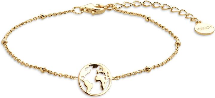 Produktbild Xenox Wanderlust Gold Armband (20 cm, Silber 925)