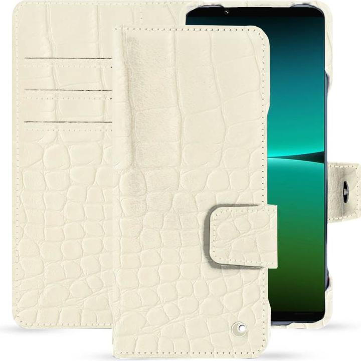 Actual product image Noreve Leather wallet with horizontal flap (Sony Xperia 5 IV)