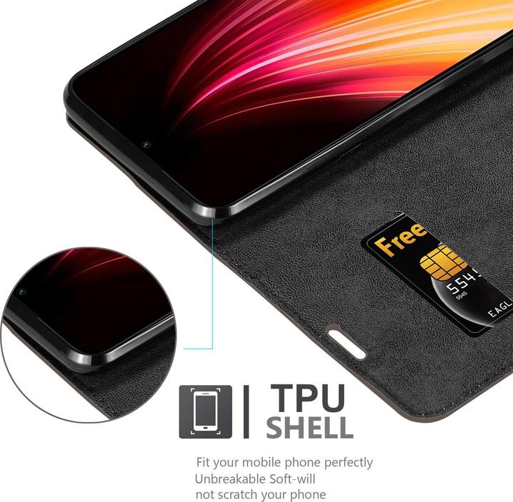 Image du produit Cadorabo Book Couverture magnétique invisible (Xiaomi Redmi Note 8)