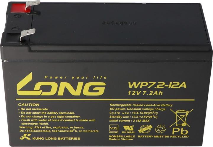 Immagine prodotto Kung Long Batteria WP7.2-12A, contatti a spina Faston 6.3mm (12V)