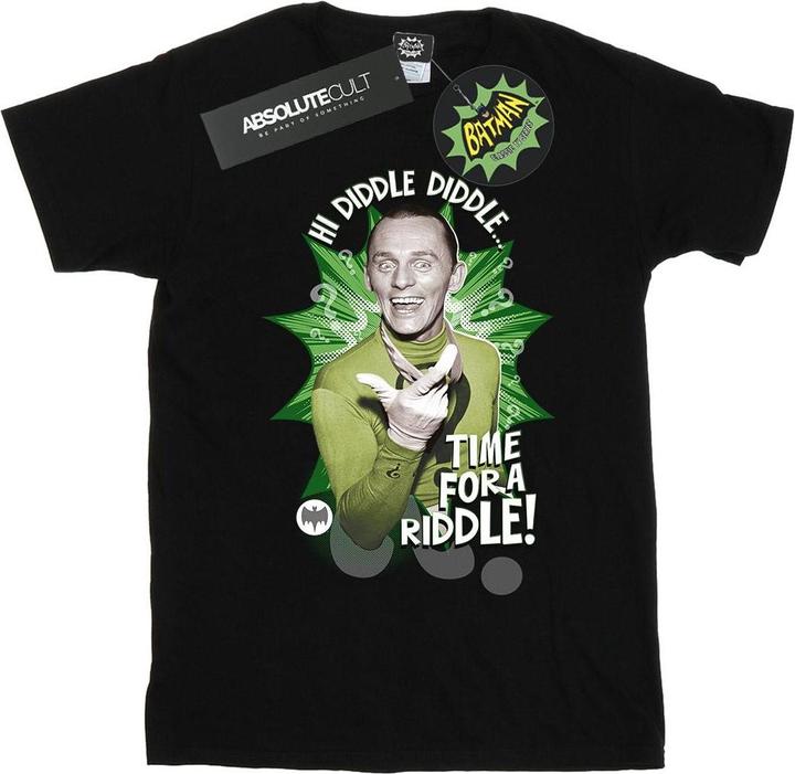 Batman TV Series The Riddler Time for a Riddle TShirt