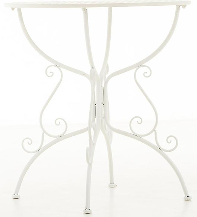 Immagine prodotto Swisshandel24 Tavolo Amanda, bianco (70 cm)