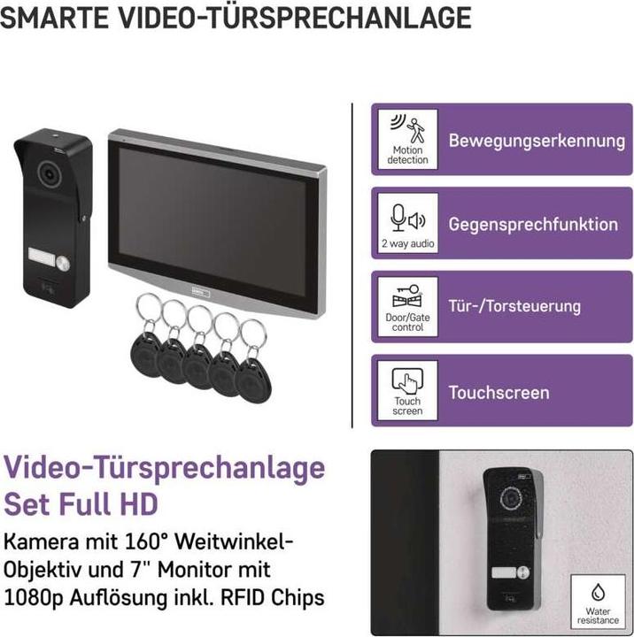 Productafbeelding Emos GoSmart IP-750A video deurintercom met WiFi (Bedraad)