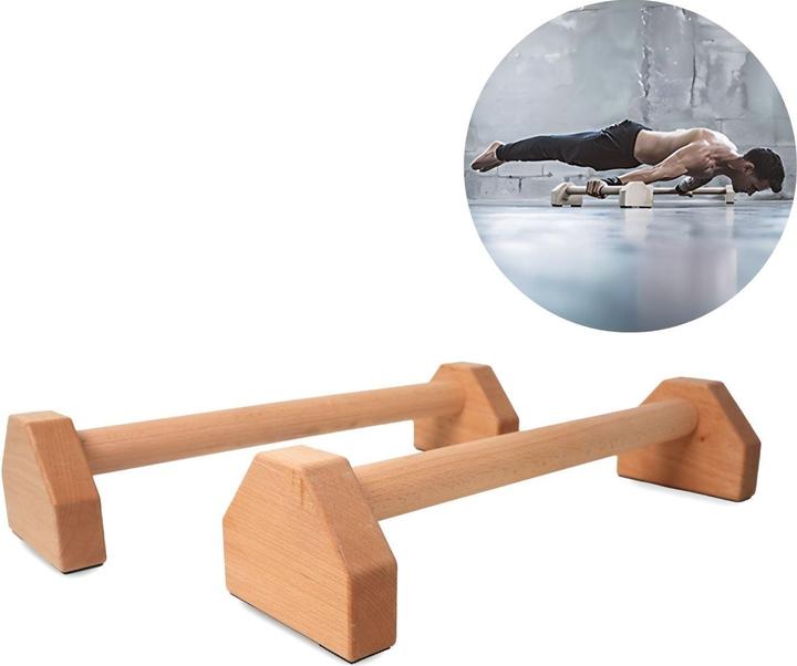 Hermex 2er Set Liegestützgriffe Push-up Bar Handstandgriffe Liegestützhilfen