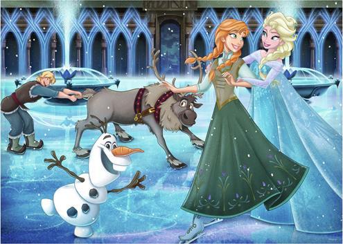 Actual product image Ravensburger La Reine des Neiges (1000 pieces)