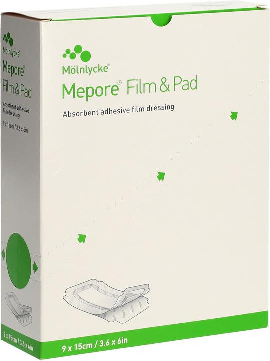 Produktbild Mepore Film & Pad 9x15cm (neu) 30 Stk (30 x)