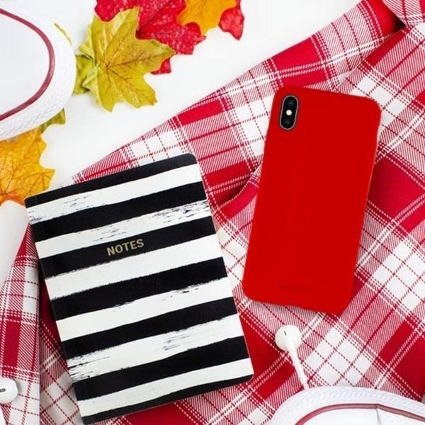 Actual product image silicone Samsung A20s A207 red (Samsung Galaxy A20s)