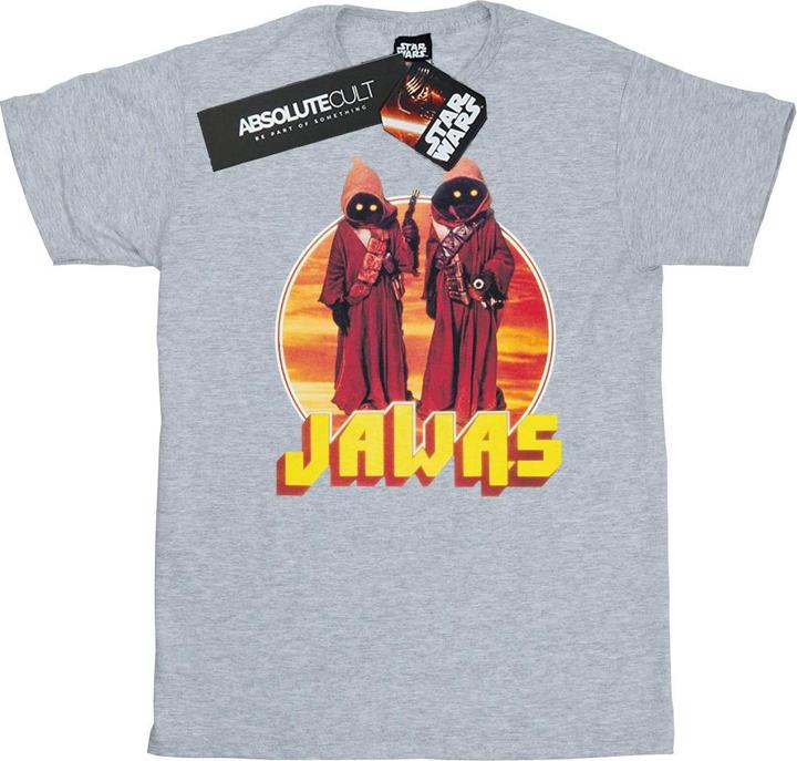 Actual product image Star Wars Girls A New Hope Jawas Cotton T-Shirt (128)