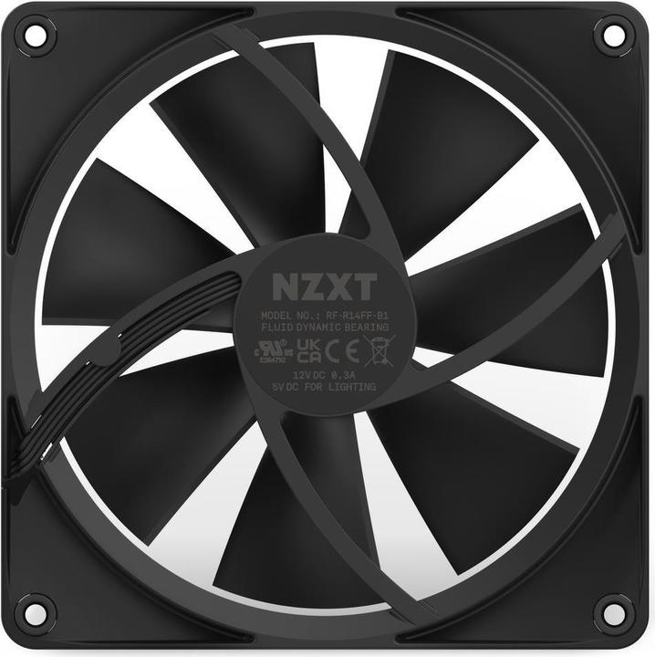 Image du produit NZXT F120 RGB Pack de 3 (120 mm, 3 x)