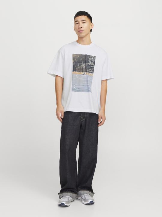 Immagine prodotto Jack & Jones Gedruckt Rundhalsausschnitt T-shirt T-shirt (XS)