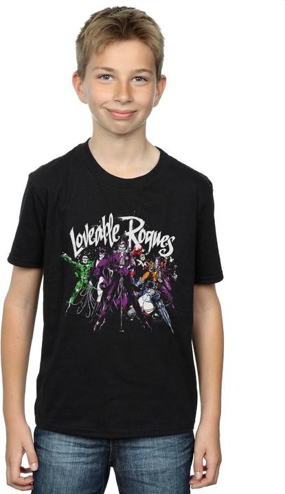 Image du produit - T-shirt BATMAN LOVEABLE ROGUES - Garçon (140, 146)