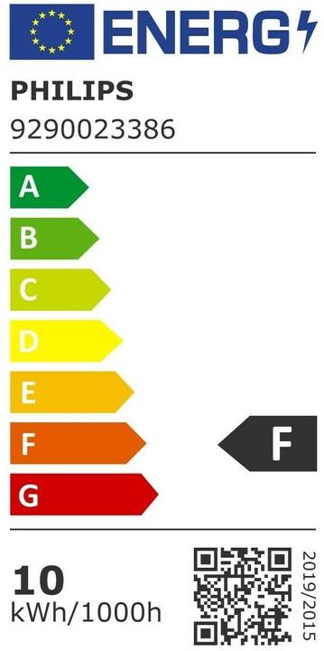 Energy Label Philips LED Classic (E27, 13 W, 740 lm, 1 x, F)