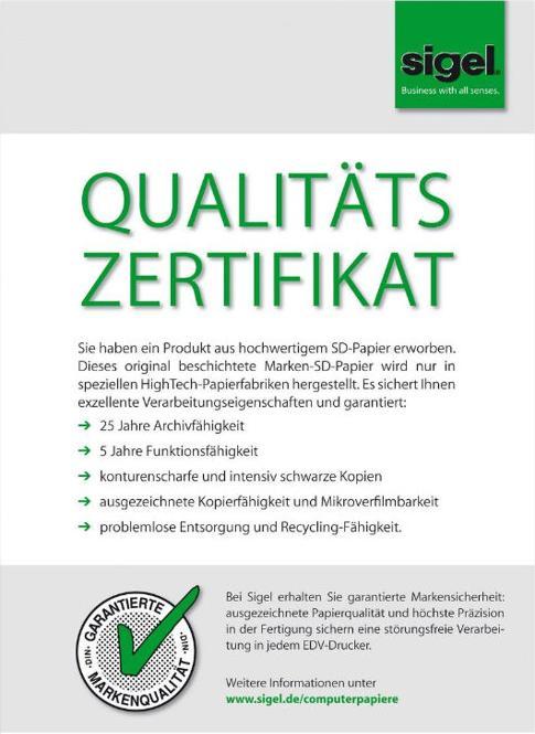 Image du produit Sigel Papier informatique (60 g/m², 600 x, A4)