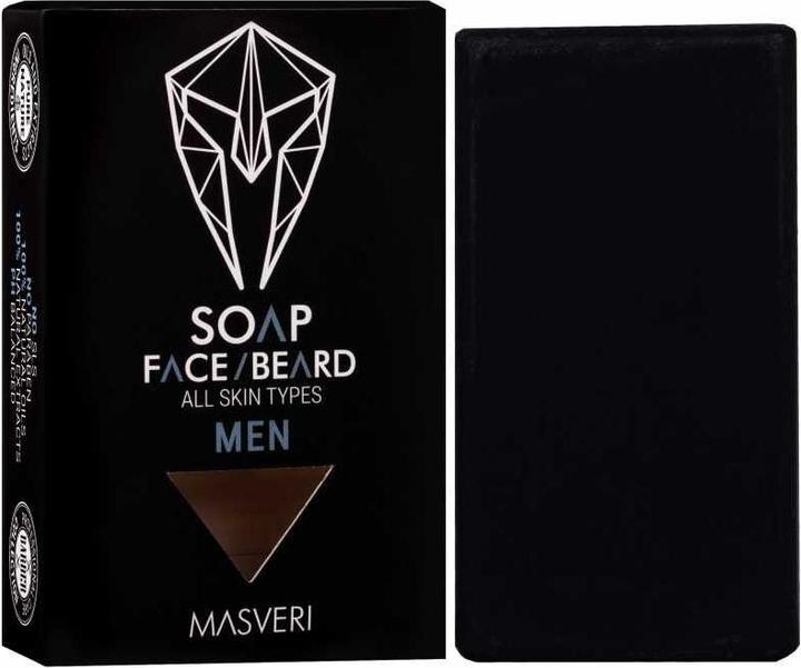 Masveri Gesichts- und Bartseife für Männer 100g (Seife)