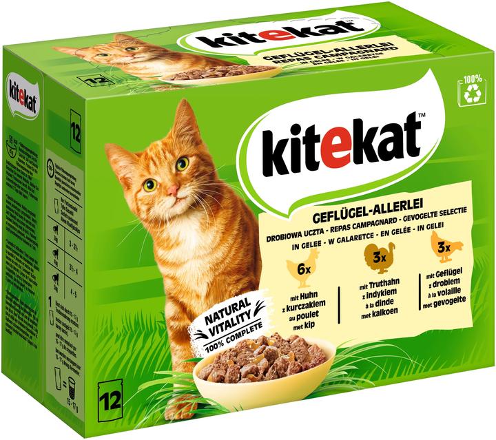 Produktbild Kitekat Mp Gefl.Allerleigelee (1020 g)