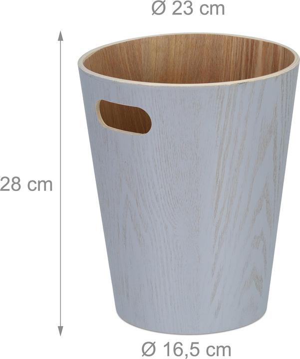 Image du produit Relaxdays Corbeille à papier (7.50 l)